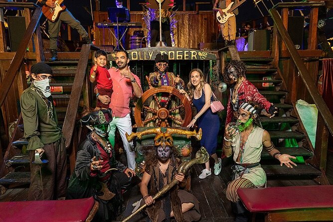 Pirate Ship Jolly Roger with Dinner and Open Bar - Dinner Choices: Premium vs. Deluxe and How to Pick What Fits Your Taste