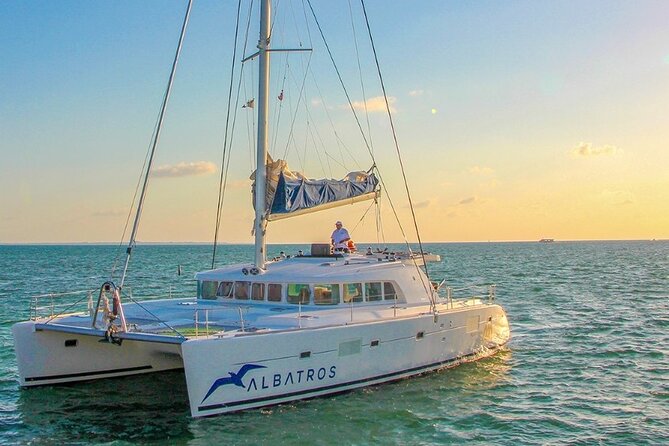 Plus Full Day Catamaran Tour to Isla Mujeres All Inclusive - Cancun to Isla Mujeres: The Catamaran Setup