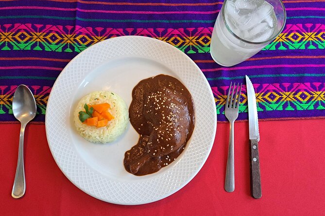 Private Authentic Mexican Cooking Class in Cancun with Alberto - Poblano pepper stripes, salsas, and how the plate comes together