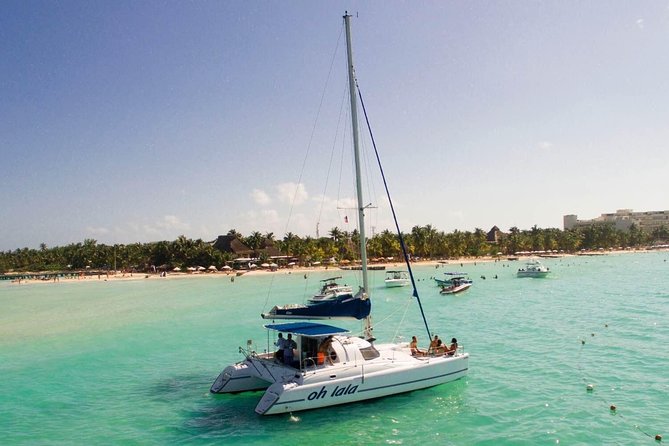 Private Catamaran from Cancun to Isla Mujeres | For up to 25 ppl - Stop 2: Playa Norte swim time on Isla Mujeres