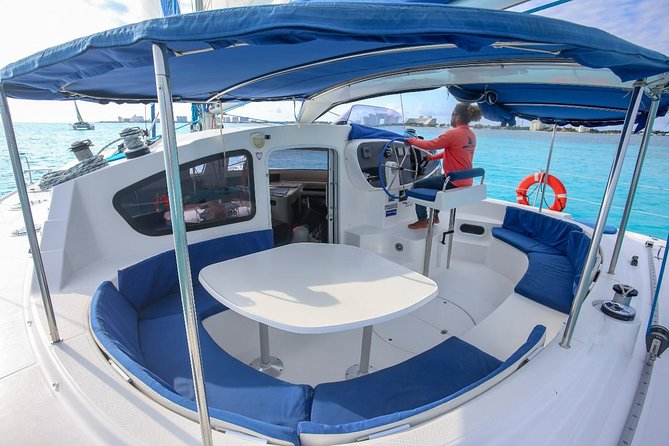 Private Catamaran from Cancun to Isla Mujeres | For up to 30 pp - Stop 2: Playa Norte swim stop on Isla Mujeres
