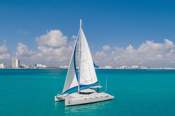Private Catamaran from Cancun to Isla Mujeres | For up to 40 pp - Isla Mujeres Marina Time: How to Think About the Longer Option