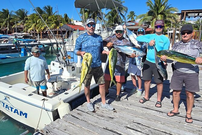 Private Deep Sea Fishing Tour in Isla Mujeres and Cancun - Stop 1 in Isla Mujeres: an early shot at sailfish