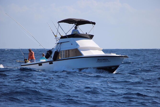 Private fishing charter Bertram 31ft 6 pax max if you don't fish you don't pay - Seating, Seasickness, and Communication Tips