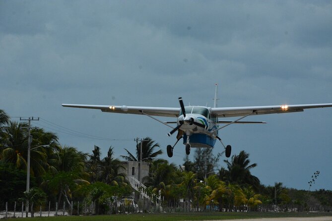 Private flight to Holbox from Cancun - Boarding a small charter: what the cabin experience feels like