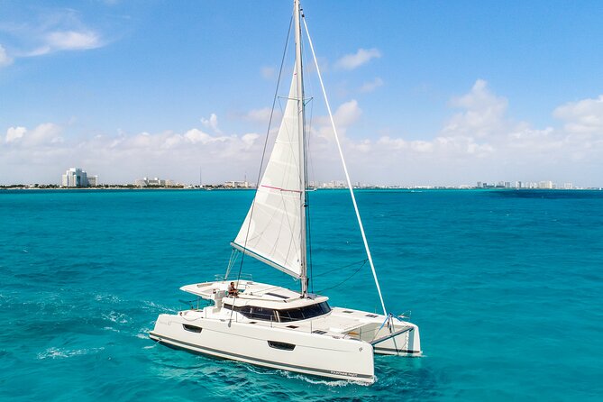 Private Luxury Catamaran Cancun to Isla Mujeres | For up to 30 pp - Where you meet, how early to arrive, and why it matters