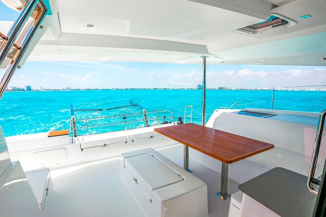 Private Luxury Catamaran Cancun to Isla Mujeres | For up to 30 pp - El Farito snorkeling stop: what to expect in 25 minutes