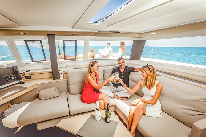 Private Luxury Catamaran Cancun to Isla Mujeres | For up to 30 pp - The ride back to Cancun: enjoying views without the pressure