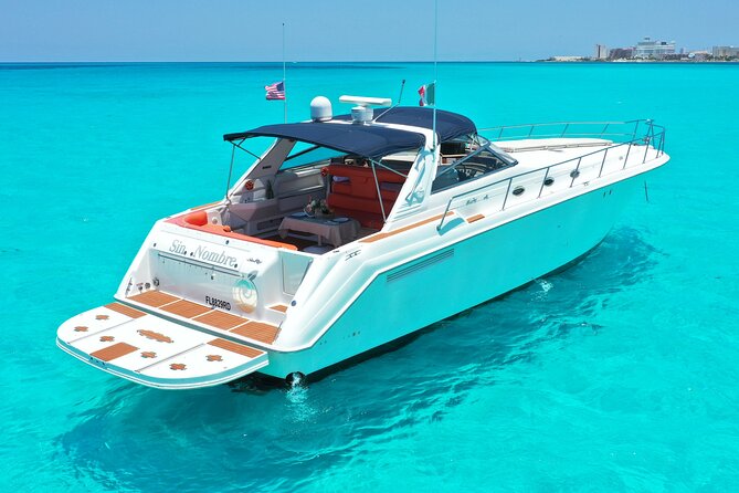 Private Luxury Yacht 55FT Rental in Cancun - Snorkeling stops near coral reef or a sunken ship, what you should expect
