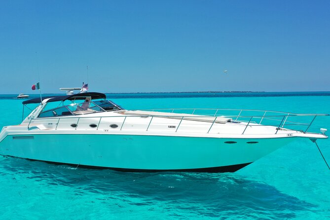 Private Luxury Yacht 55FT Rental in Cancun - Price and value: what $426.25 per group really means, plus the dock fee