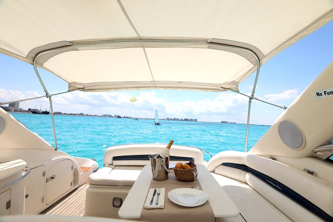 Private Premium Yacht 46FT Rental in Cancún - Weather, safety gear, and what happens when the Caribbean exit closes