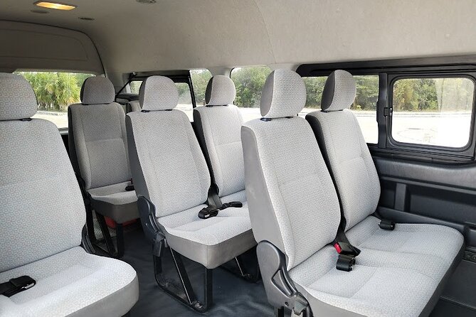 Private shuttle service to Cancun Airport, from hotel or lodging - Timing in real terms: 20 minutes to 1 hour