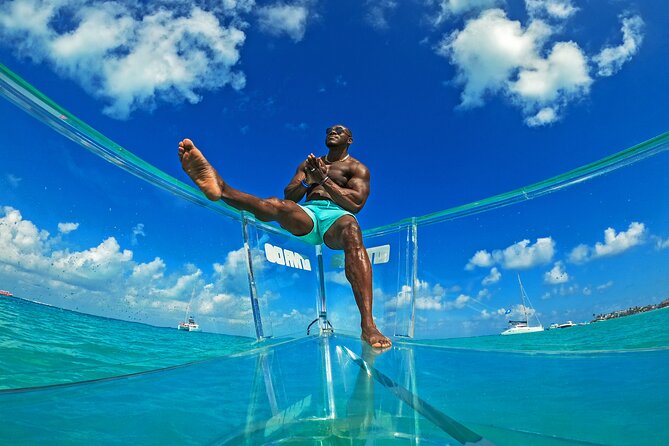 Private Tour Isla Mujeres excursion in Transparent Boat - Stop 3: La Carbonera Crossing and the Return to Marina Bartolomé