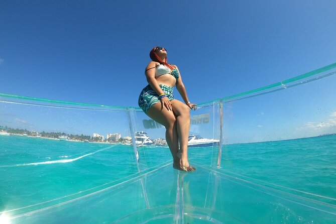 Private Tour Isla Mujeres excursion in Transparent Boat - Price and Value for a Private Group Up to 12