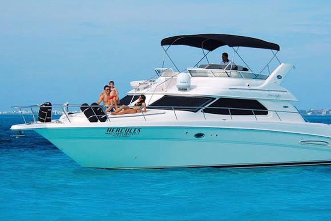 Private Yacht - 46 ft SeaRay Cancun Bay Snorkel 23P4 - The 2-hour cruise plan: great views, but no Isla Mujeres and no snorkeling