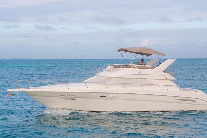 Private Yacht Rental Sea Ray 46ft Cancun 23P3 - Price and value for a private yacht, not a group shuttle