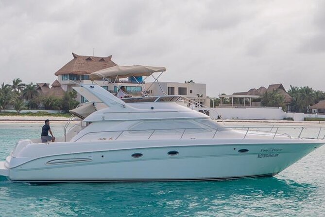 Private Yacht Rental Sea Ray 46ft Cancun 23P3 - Choosing 2, 4, or 6 hours changes everything