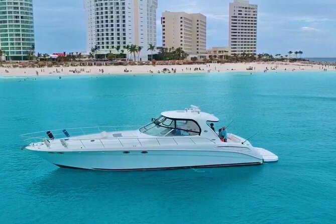 Private Yacht SEARAY SUNDANCER 60ft up to 20 pax 23P1 - Price and Value: What $689.19 Covers (and the $14 Dock Fee)