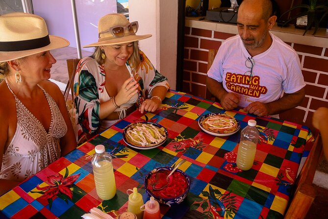 Puerto Morelos Walking Food Tour - The route: six stops that build a full meal, plus dessert