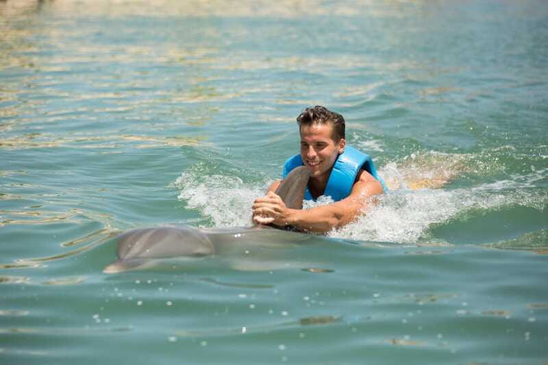 Punta Cancun: Swim with dolphins Interax - Included Comfort Details: Towels and Lockers Save You Hassle