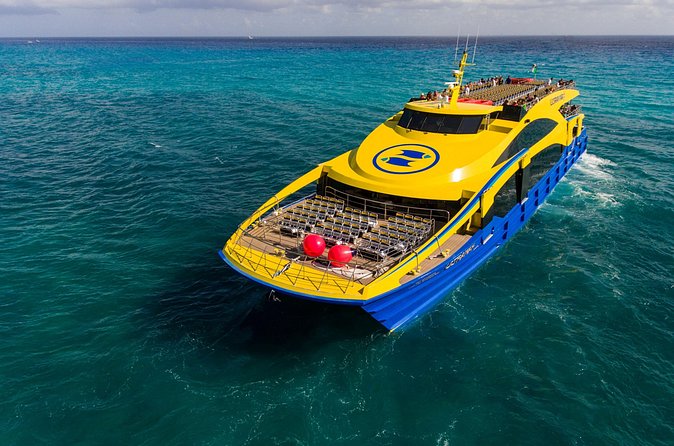 Round Ferry Transfer from Tortugas to Isla Mujeres - Going Back to Cancun: Same Route, Smooth Return