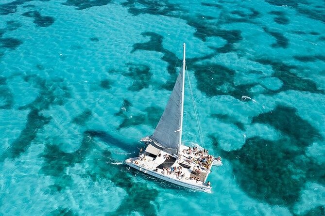 Sail Away Catamaran Day Trip with Snorkeling to Isla Mujeres - Entering Marina Sailaway and Getting Ready to Board