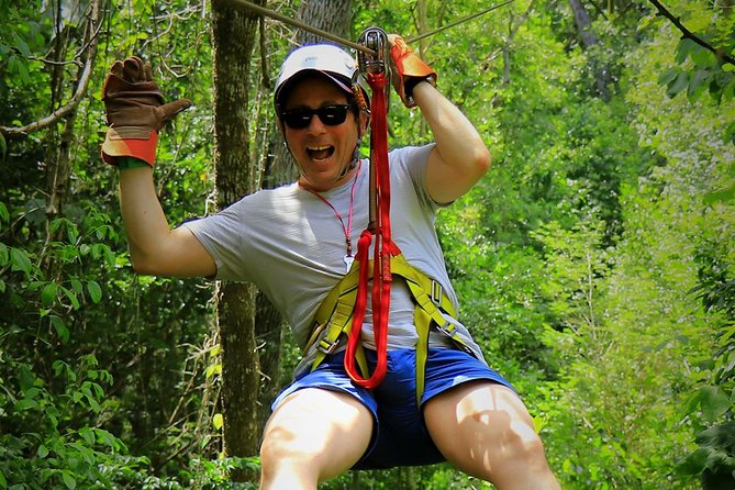 Selvatica Adventure Park: Ziplines and Cenote Tour from Cancun and Riviera Maya - Tarzania zipline coaster: a different feel after the main circuit