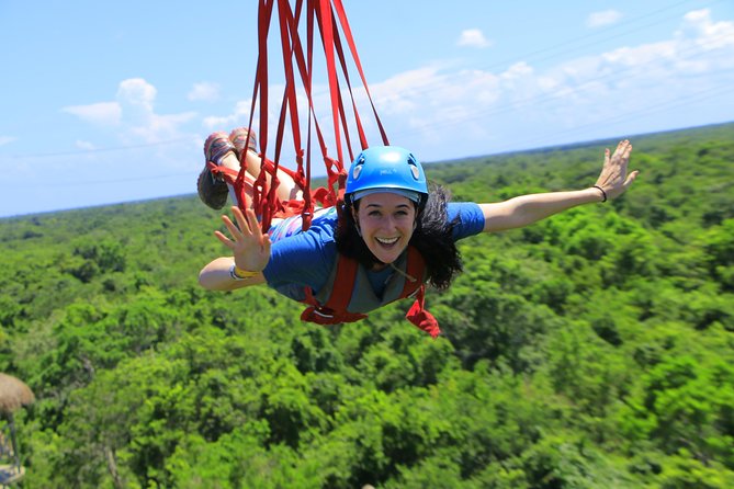 Selvatica Park Ziplines, Cenote, and ATV Tour From Cancun and Riviera Maya - Cool down in the cenote and keep going with jungle rollercoaster fun