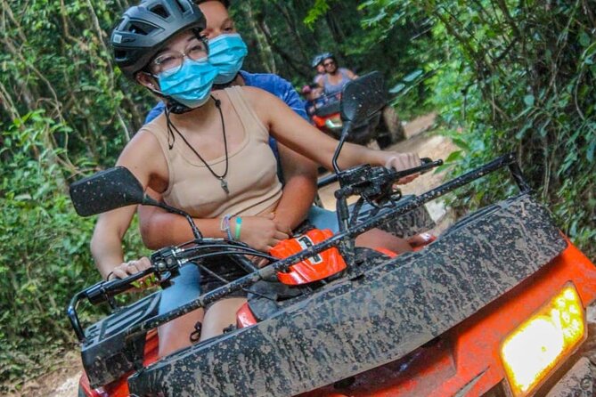 Shared ATV's and Zip Lines and Swimming in a Real Cenote. - Cancun pickup logistics: plan for the ride, then enjoy the park