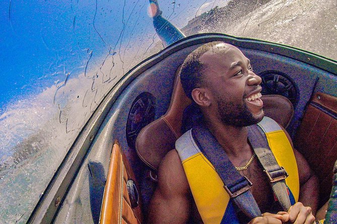 Shark Ride in Cancun - Seabreacher - Comfort Details That Matter: Life Jacket, Shower, and Restroom