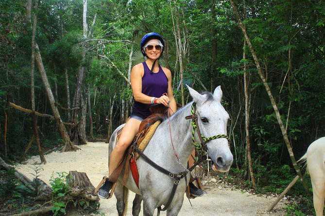 Single ATV, Horseback Riding, Ziplines and Cenote Swim - The Cenote Swim: Your Cool-Down in Freshwater Caves