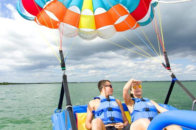 Skyrider Parasailing Tour with Panoramic View of Cancun - Crew, Safety, and Staff Energy: Captain Enrique and Eric in the Spotlight
