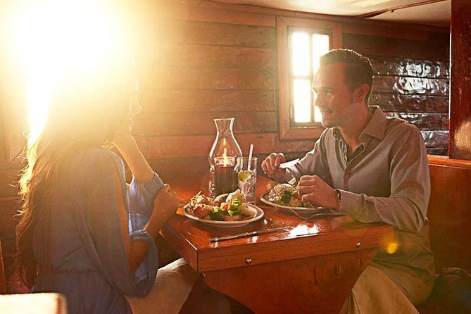 Spanish Galleon - Romantic Lobster Dinner Cruise & Live Saxophone - Arriving at Marina Aquatours and settling in by 5:00 pm