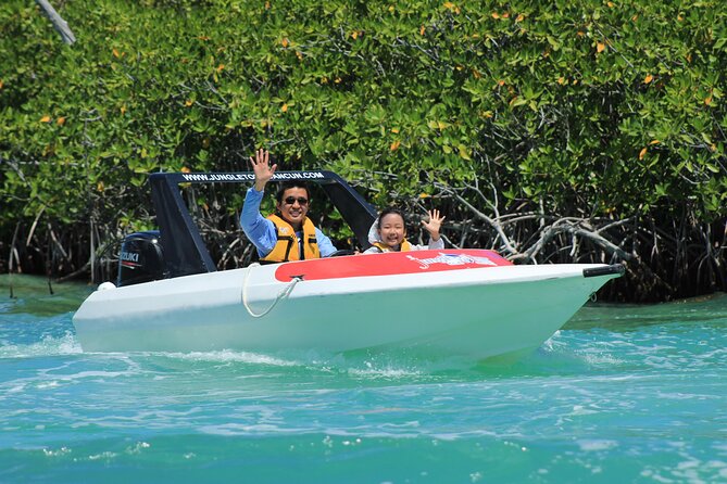 Speedboat Tour with Snorkeling in Cancun – Drive Your Own Boat! - Captaining a Speedboat on Nichupté Lagoon