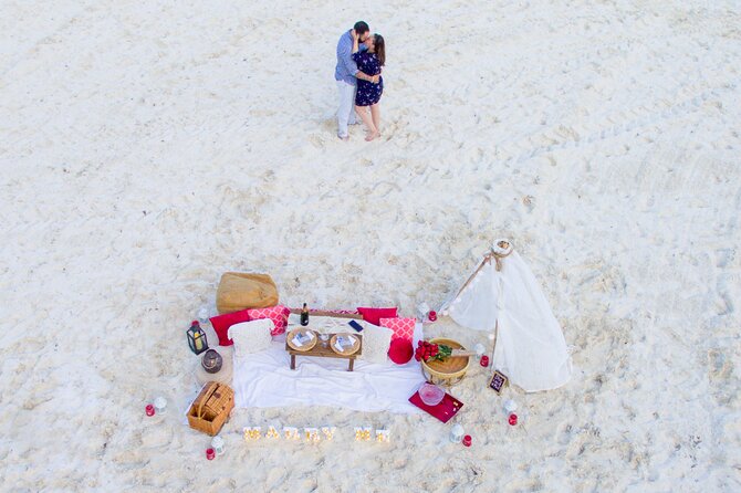 Sunset Beach Proposal - How the photographer works with a moment, not a performance