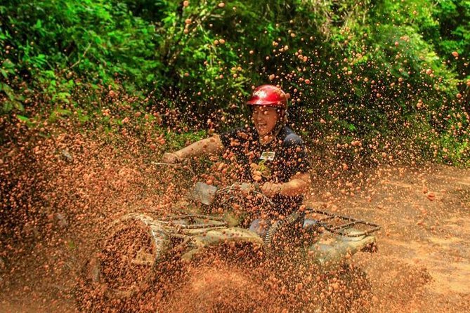 Super Combo ATV in Cancun with Zipline, Snorkel, Cenote, transfer - ATV Trail Time With Included Insurance: Controls, Rules, and Clothing