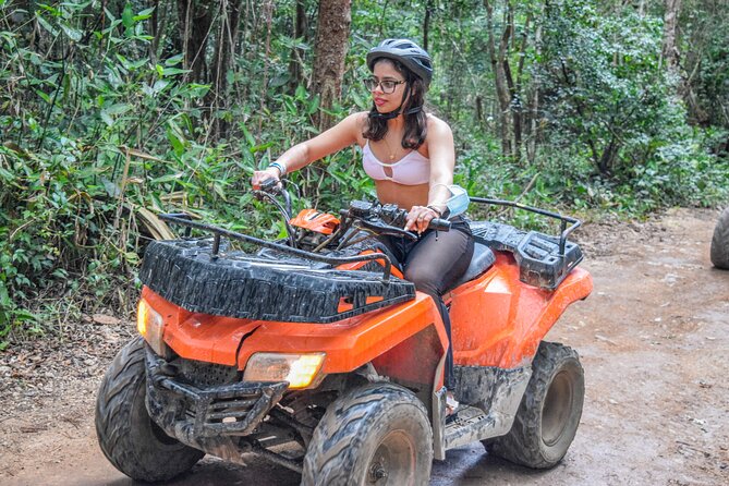 The best adrenaline day Atvs shared, ziplines and cenote Playa del Carmen - Snacks, water, and the real meaning of included food