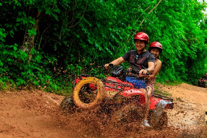 The Best Adrenaline Park! ATV´s Ziplines & Cenote swim experience from Cancun - Photos, Cards, and Cash: The Part That Changes the Cost