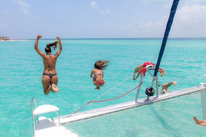 The Best Catamaran Tour to Isla Mujeres from Cancún - Isla Mujeres stop: beach club buffet, open bar, and free time