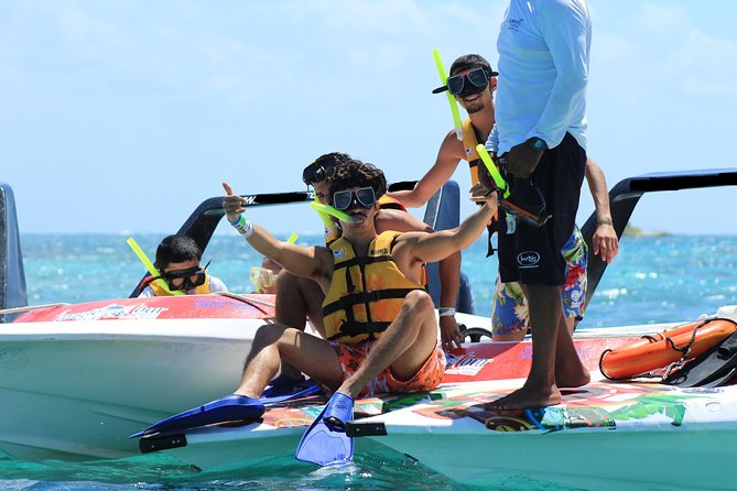 The most Intrepid Speedboat Adventure in Cancun Snorkel included - Gear, Comfort, and the Little Things You Will Appreciate