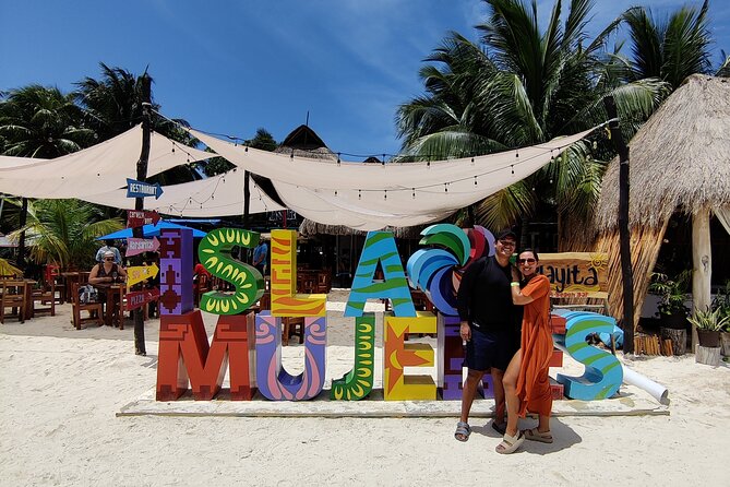 Top Isla Mujeres Catamaran Tour with Snorkel Open Bar and Buffet lunch - Sailing back to Cancun: music, then sunset views