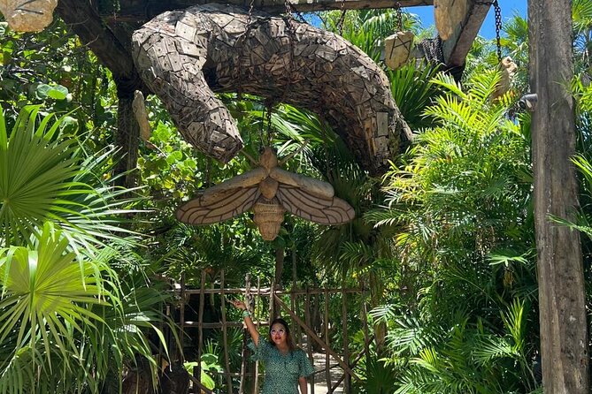 Tour 4 Cenotes House Turtle Tulum - Ven A La Luz and the Statue of Mother Nature: a calm counterpoint