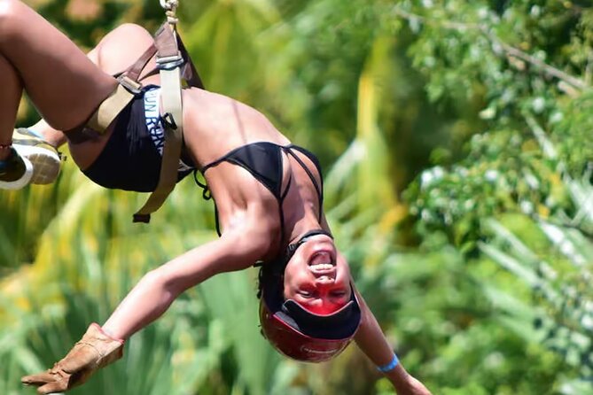 Tulum Adrenaline Tour ATV Ziplines and Cenote Swim Day - Jungle adrenaline in 5 hours, no license for the ATV