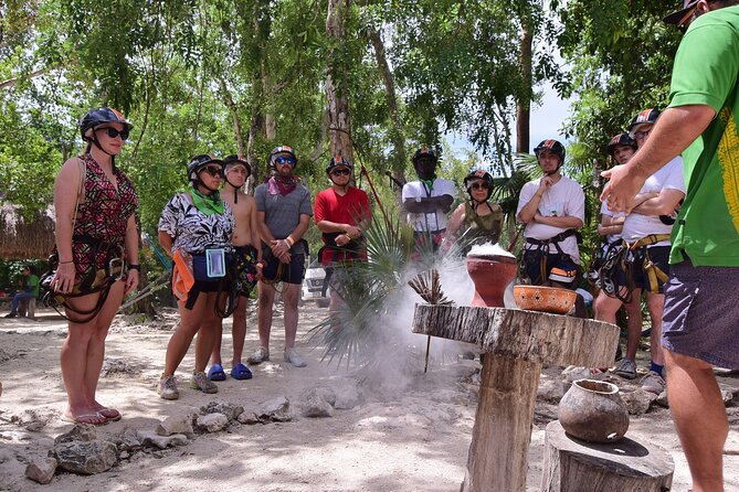 Tulum Adrenaline Tour ATV Ziplines and Cenote Swim Day - Lunch included: a real meal after action