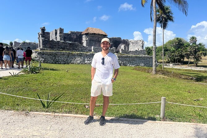 Tulum, Cobá, Cenote & Playa del Carmen 4-in-1 Full Day Tour - Stop 1: Tulum Archaeological Site for Ocean Views and Photo Time