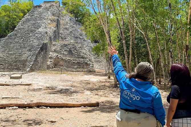 Tulum & Coba with Cenote, Cave Exploration, Lunch & Tastings - Cobá jungle pyramids, bike time, and learning tequila