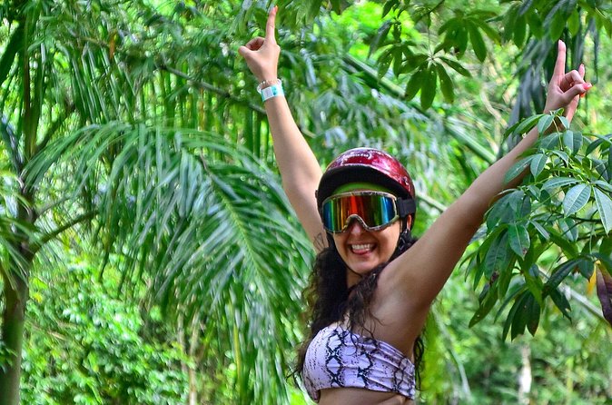 Tulum Jungle Zipline and ATV Adventure - ATV ride: rugged trails, adrenaline, and real safety gear