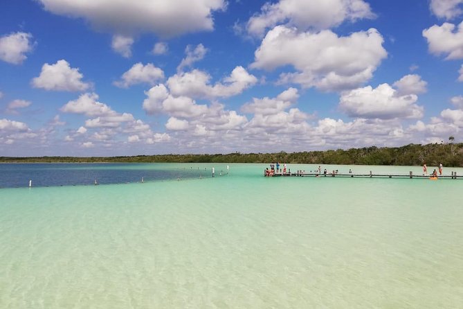 TULUM RISING-Early Bird Experience-Ruins-Cenote-Lagoon-Private Expedition. - Kaan Luum lagoon splash and photo time