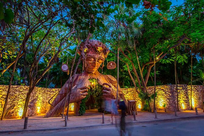 Tulum Ruins 4 Cenotes & Giant Sculpture - The Come into Light Photo Stop: Quick, Famous, and Crowd-Driven