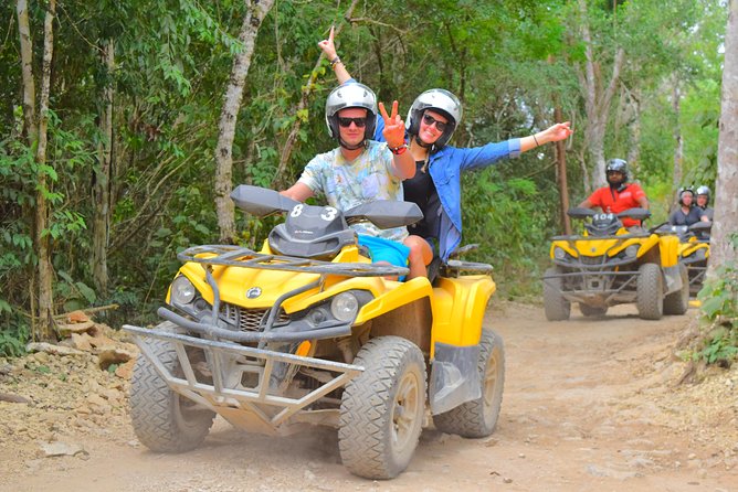 Tulum Ruins, ATV Extreme and Cenotes Combo Tour from Cancun - The ATV jungle trails: Can-am 450cc fun with a leader